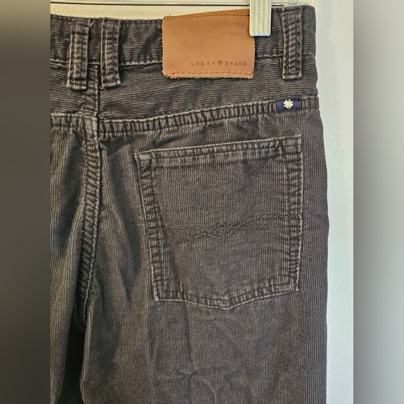 Lucky Brand Black 100% Cotton Corduroys Size 16 (29x30) - Picture 6 of 11